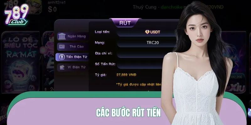 Thao tác rút tiền thưởng minh bạch và xanh chín